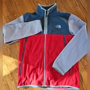Men's North Face fleece zip up size medium